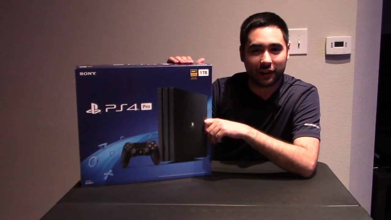 Unboxing PS4 Pro from Amazon
