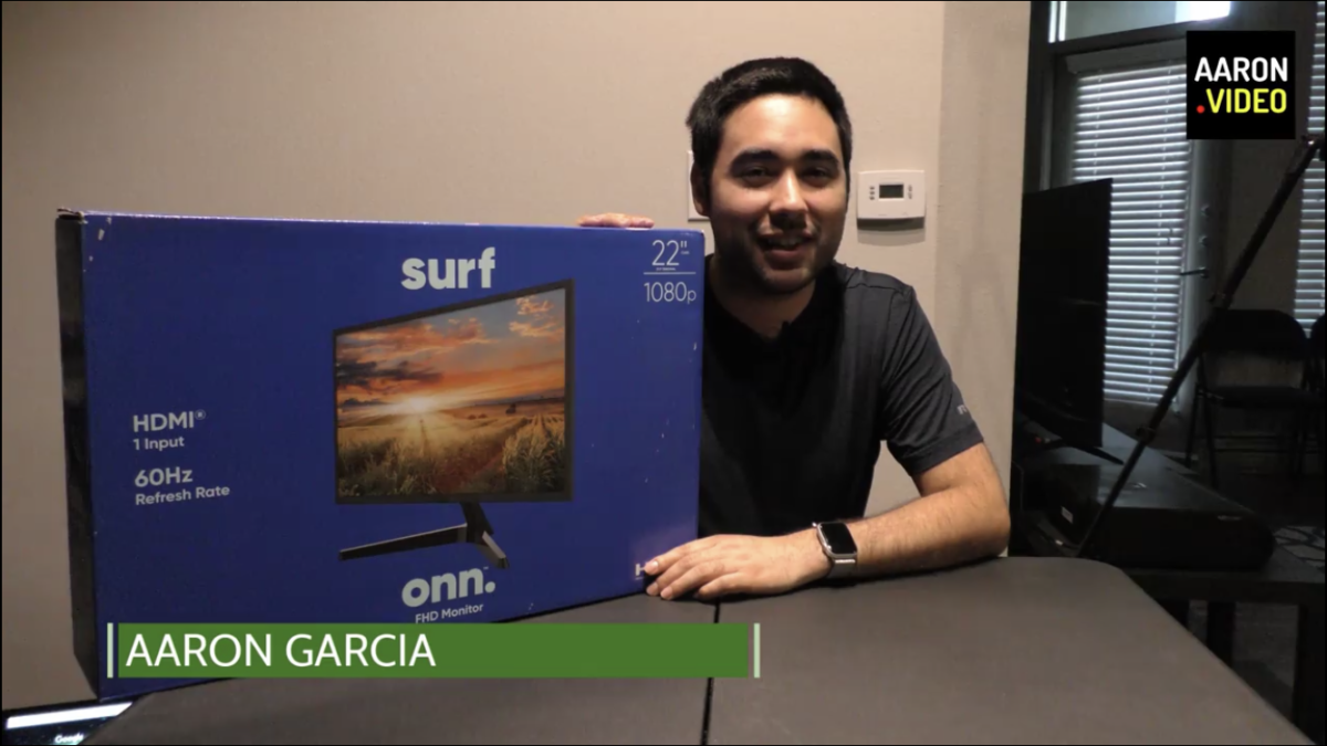 Unboxing Cheapest 1080p Walmart Monitor Surf Onn