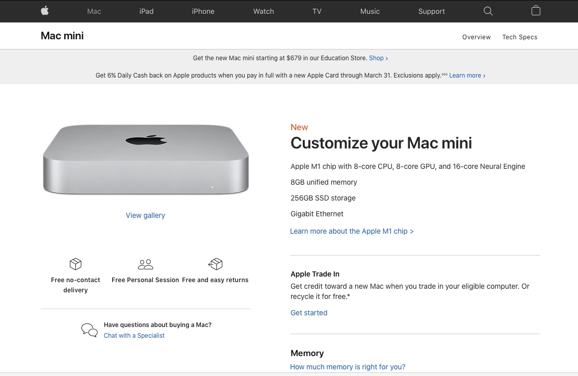 Unboxing New Apple Mac Mini M1 2021 Setup Review