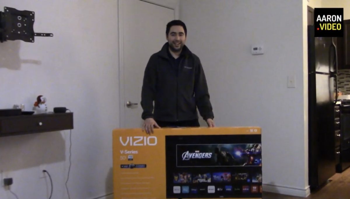 Unboxing Vizio V-Serio 50 inch 4K Smart TV from Walmart